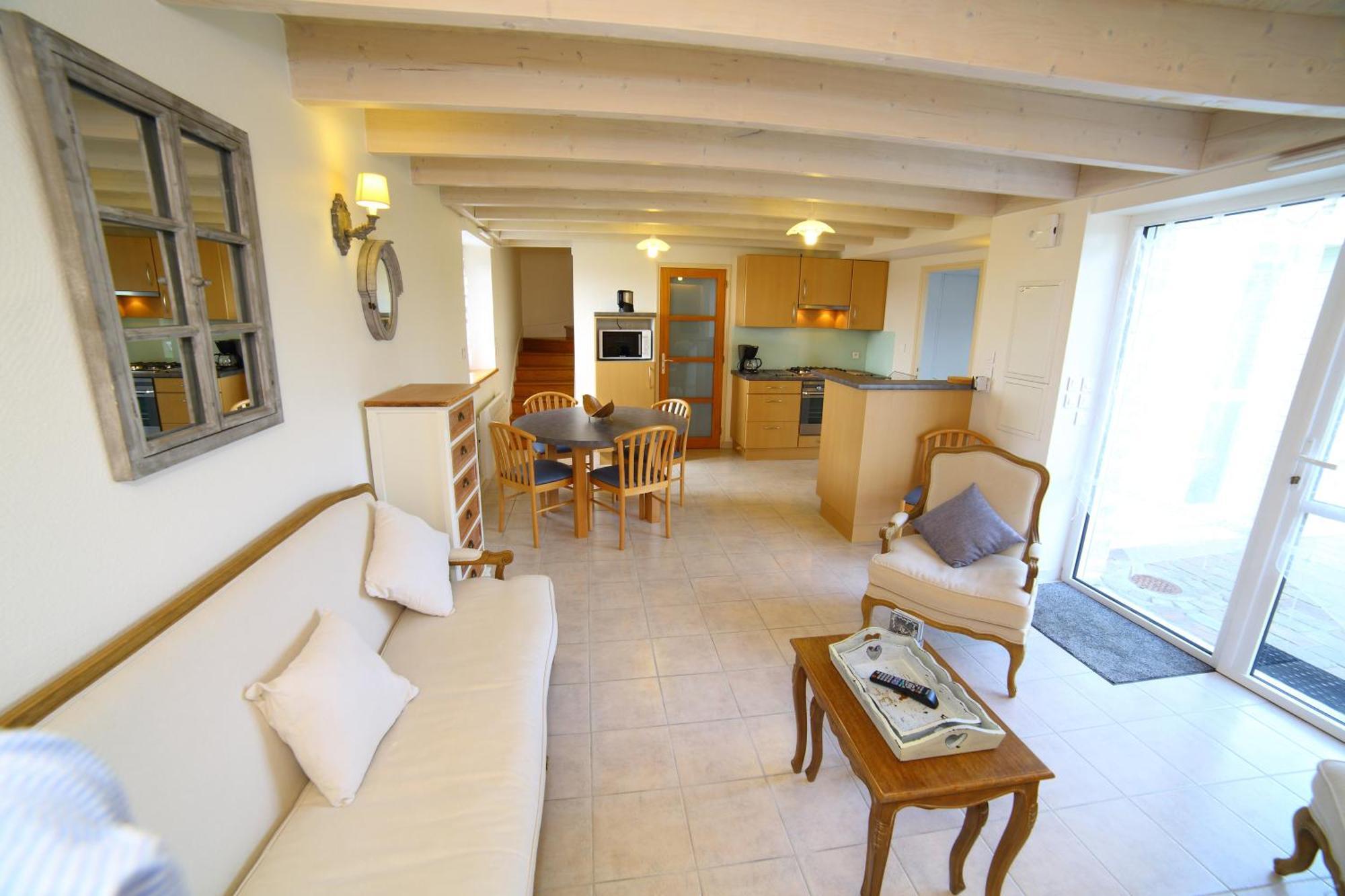 La Ferme De Vur Ven Apartment Saint-Evarzec Ruang foto