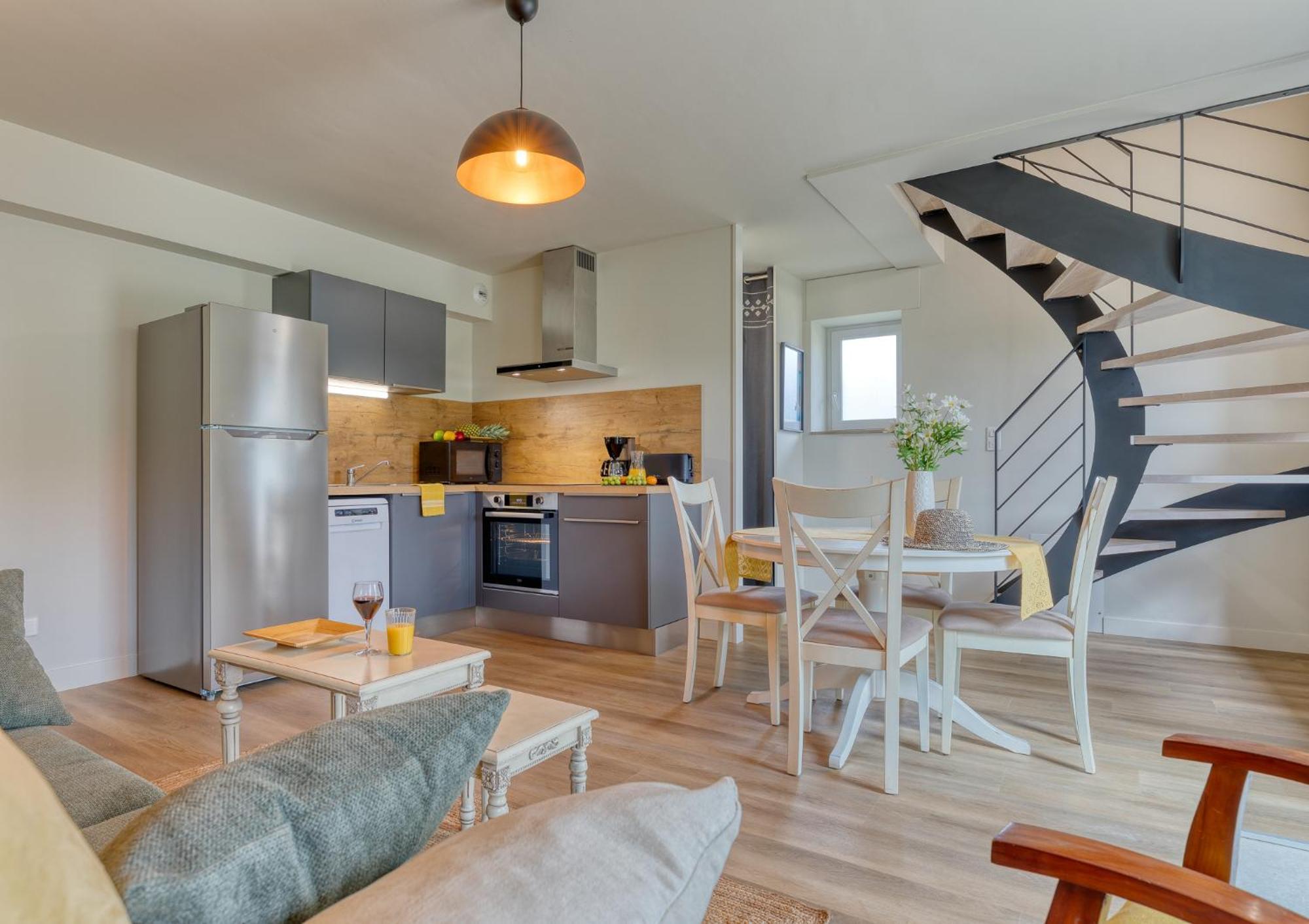 La Ferme De Vur Ven Apartment Saint-Evarzec Ruang foto