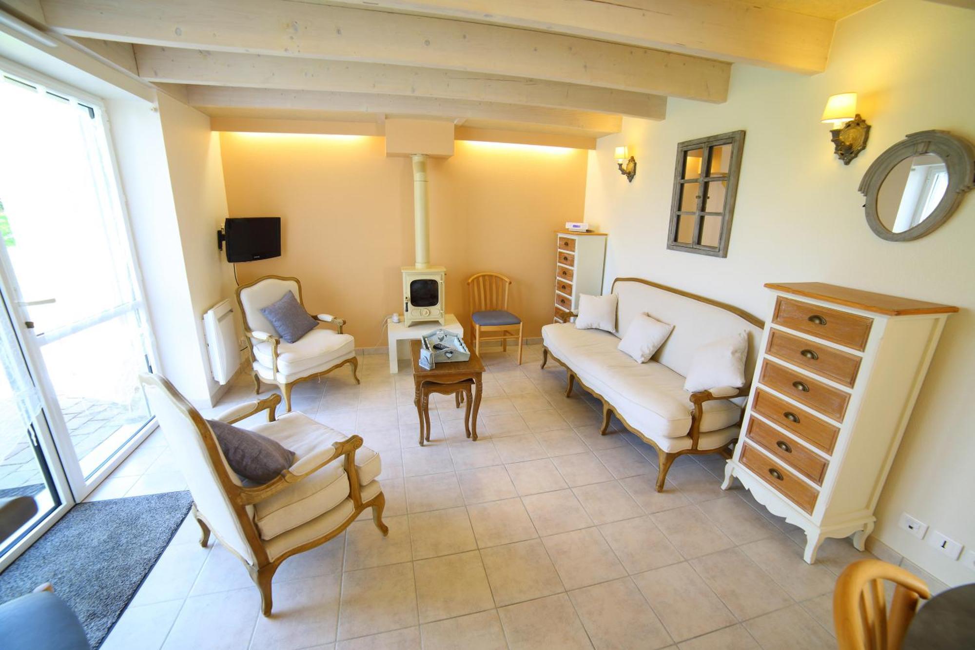La Ferme De Vur Ven Apartment Saint-Evarzec Ruang foto